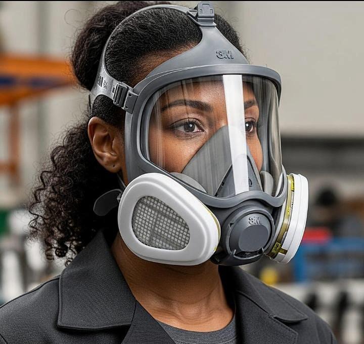 3M Full Face Musk - Face Protection Equipment for Industrial Safety - Kenya Safety Equipment