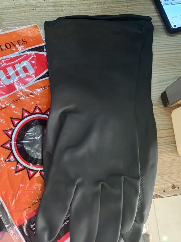 Chemical Rubber gloves