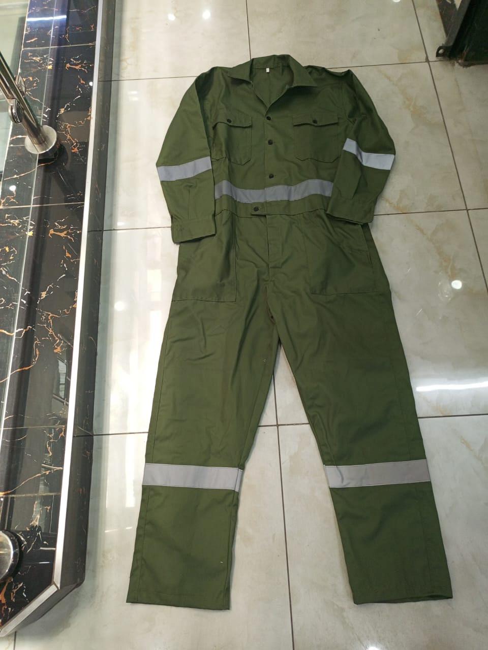 Overall With Reflective Strips - Professional Work Wear & Safety Clothing - Kenya Safety Equipment